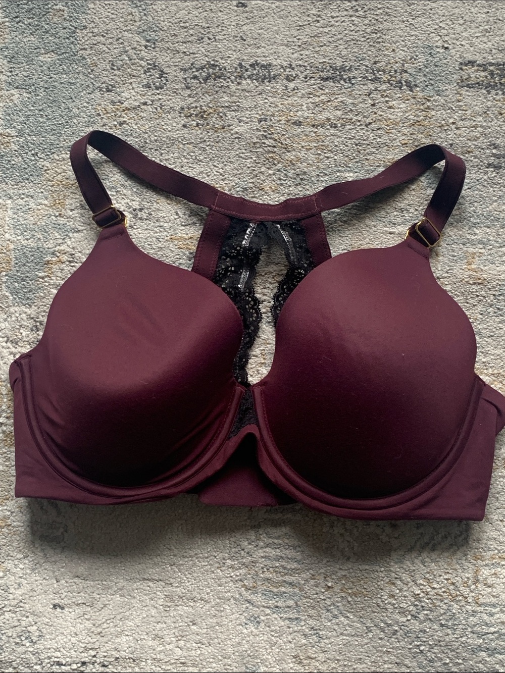 Soma embraceable geo lace racerback bra 38DD
